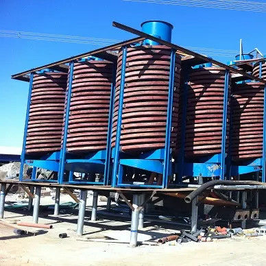 Μηχανή εργαστηριακών σπειροειδής ταξινομητών μεταλλείας χαλκού για Desliming απομάκρυνσης νερού