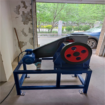 Μικρή κατανάλωση 300kg/H Lab Jaw Crusher Compact Negative Suspension