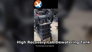 XCTS 300 Lab Magnetic Tank Dewatering Tank for Ore Tests